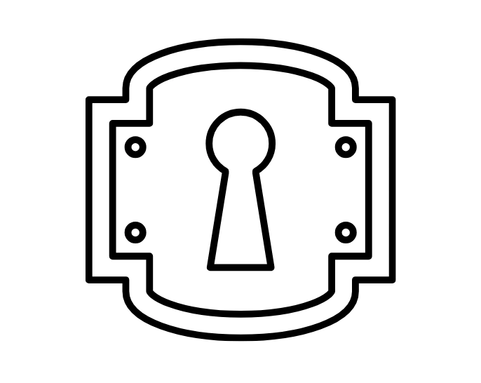 Keyhole drawing