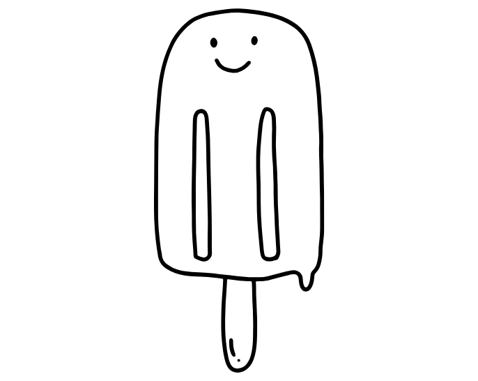 Popsicle drawing