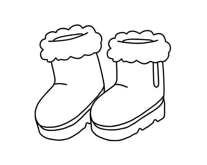 Winter Boot drawing