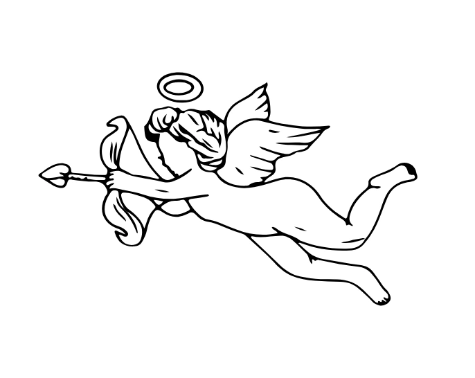 Cupid's Arrow drawing