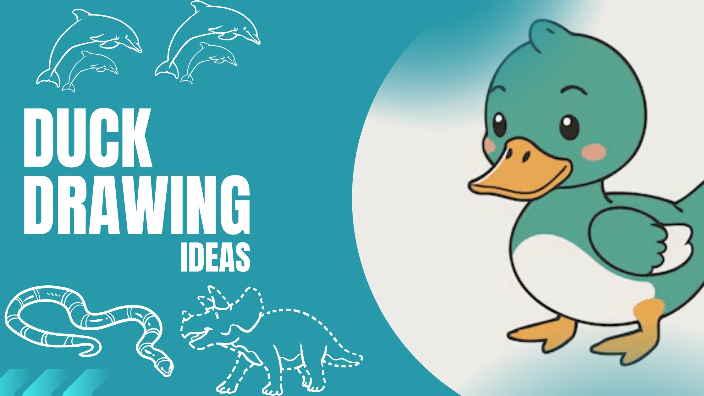 Duck Drawing Ideas