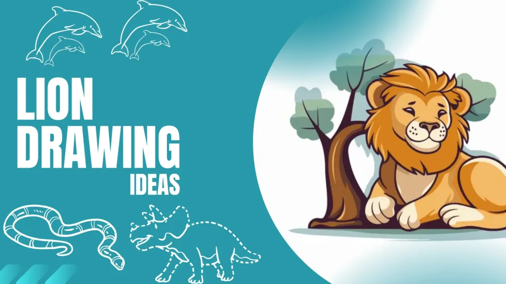 Lion Drawing Ideas