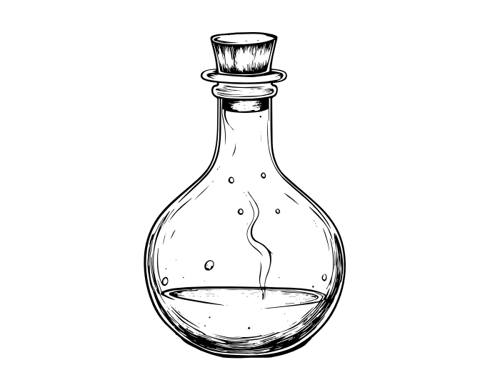 Magical Potion drawing