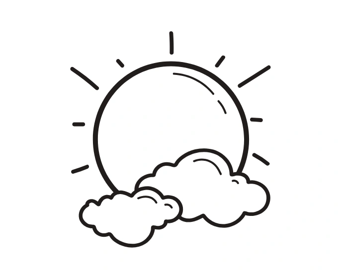 Sun drawing