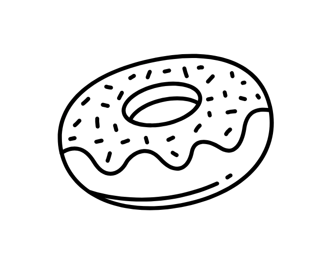 Donut drawing
