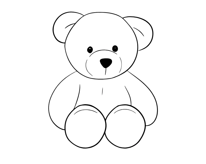 Teddy Bear drawing