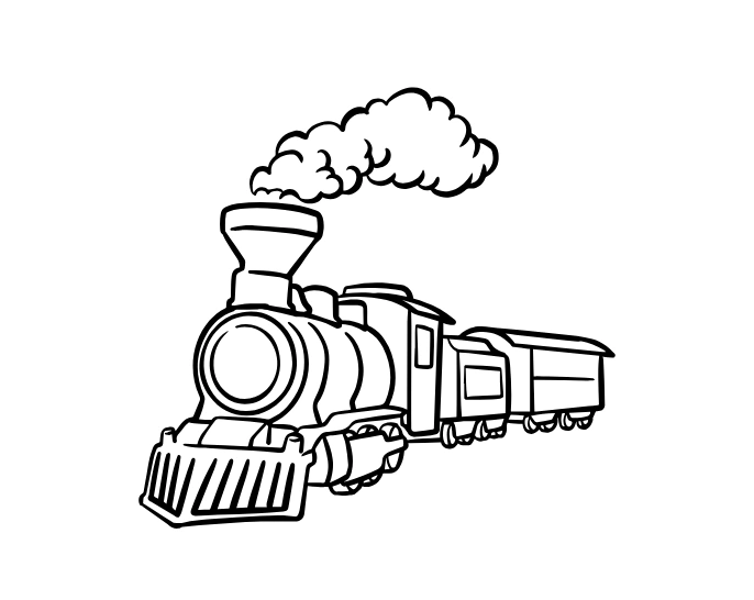 Train drawing