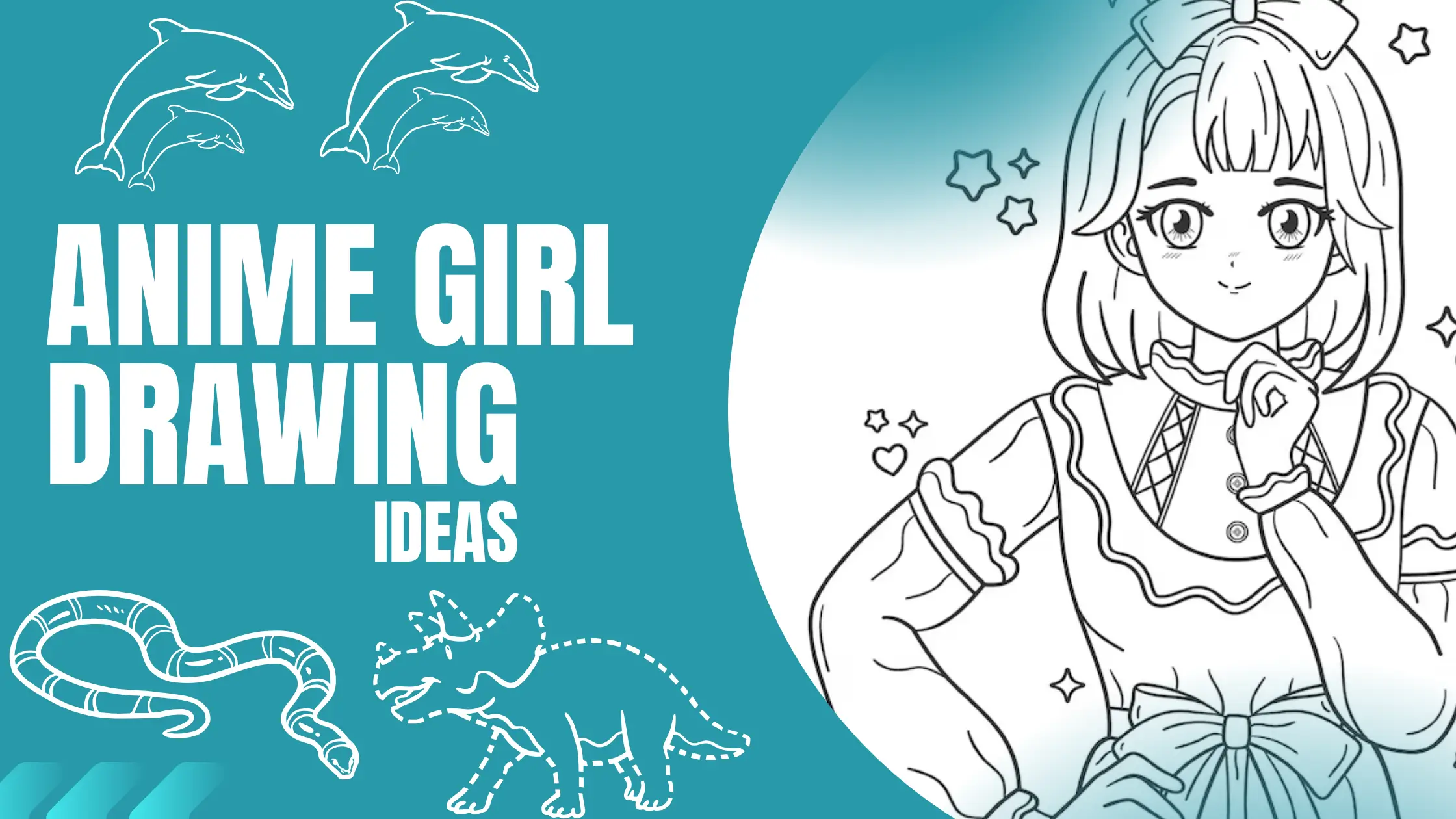 anime girl Drawing Ideas