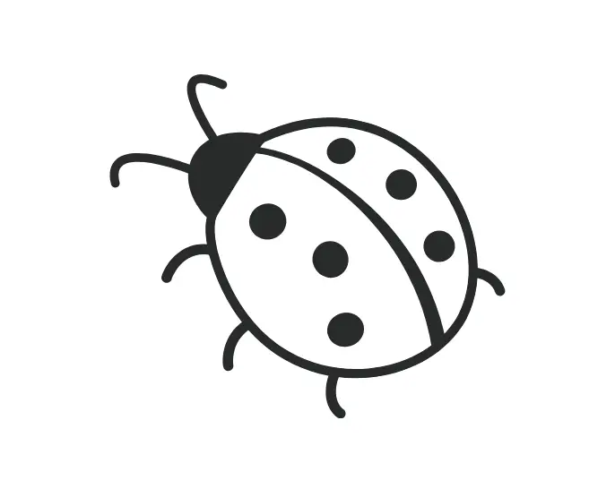 ladybug drawing idea