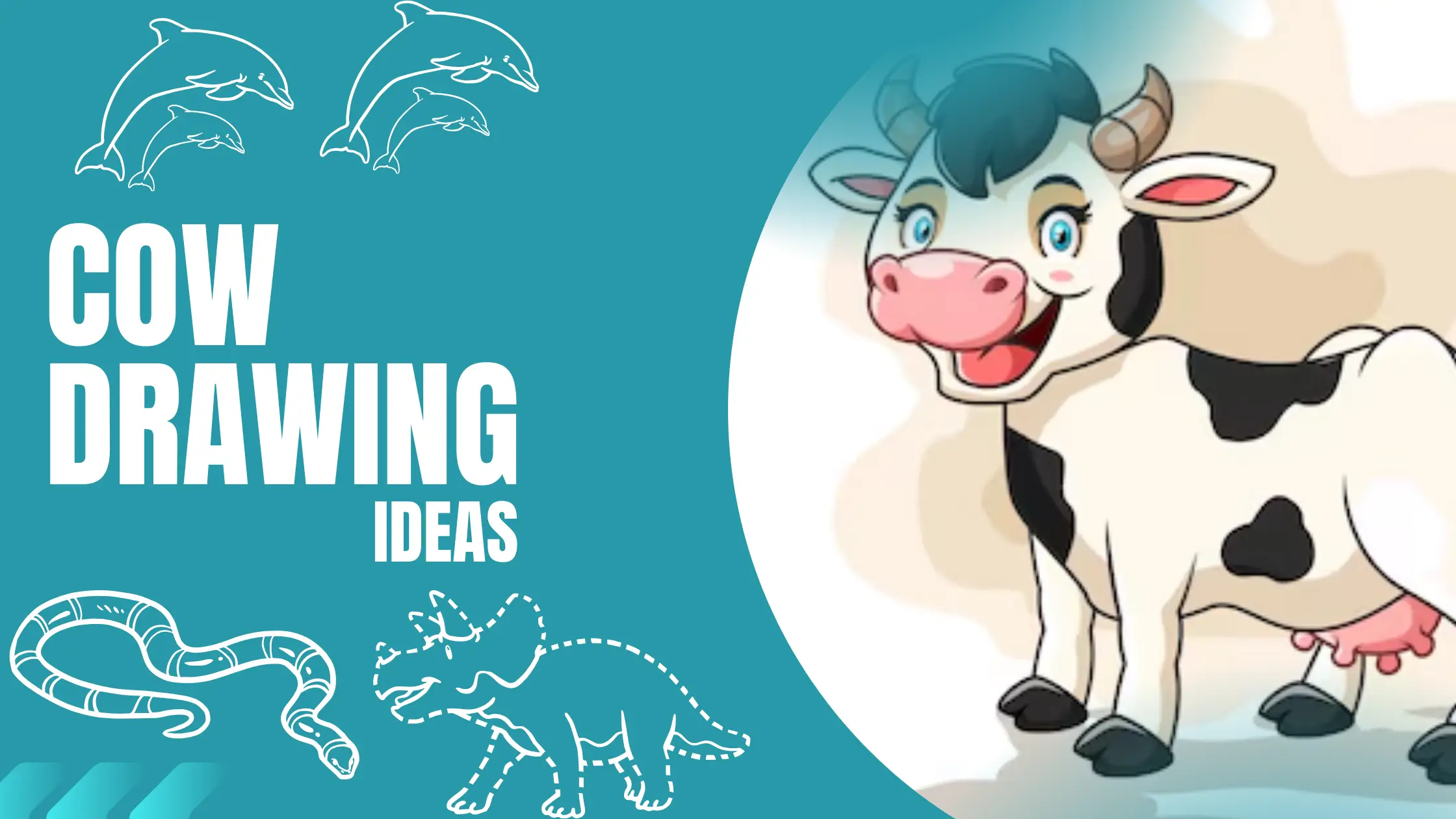 Cow Drawing Ideas