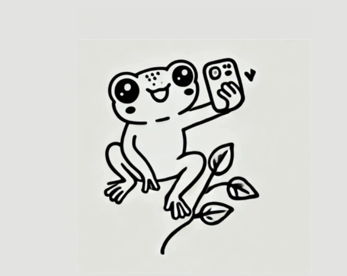 Selfie Frog Fun