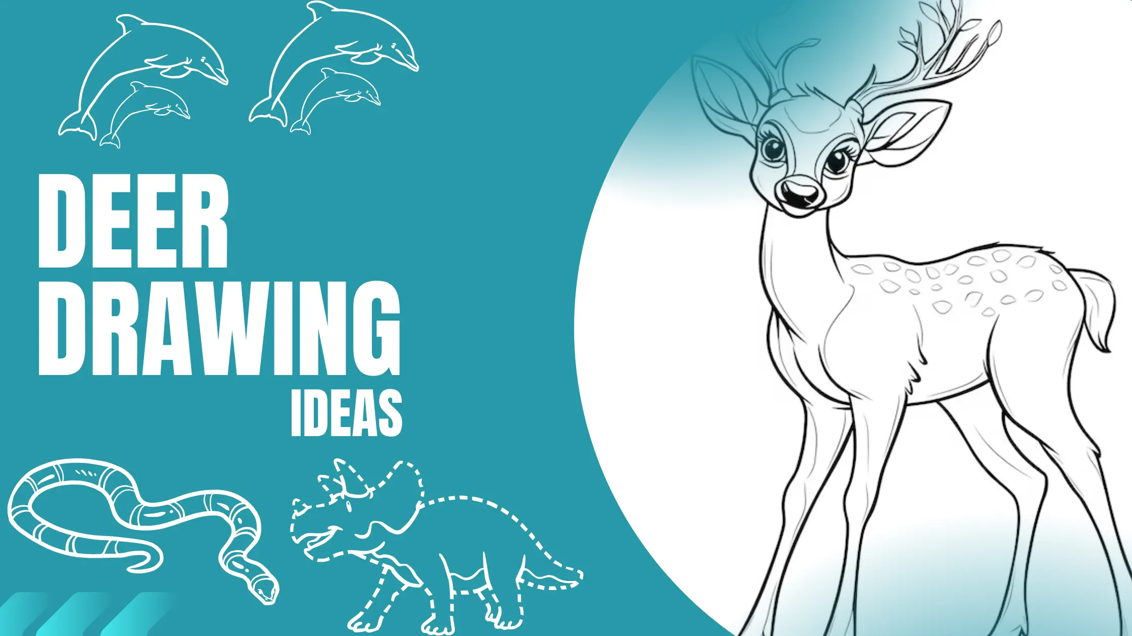 27+ Creative & Easy Deer Drawing Ideas for Everyone