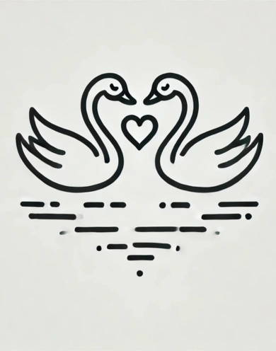 Swan Couple