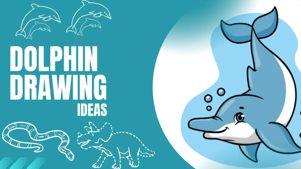 17+ Easy Dolphin Drawing Ideas to Try Today!