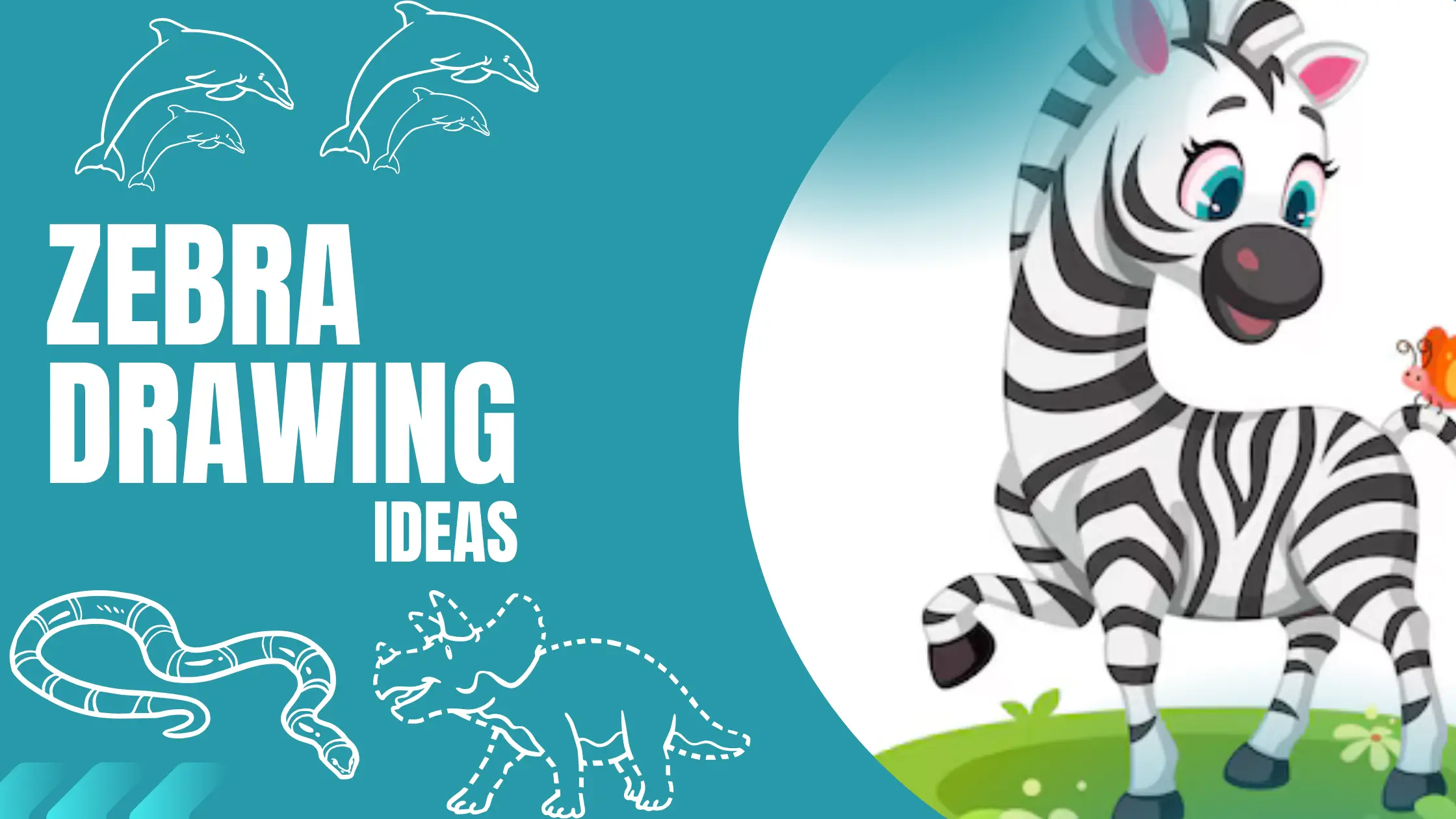 zebra Drawing Ideas
