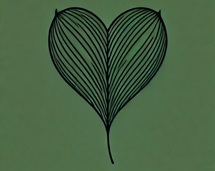 Heart-Shaped Leaf