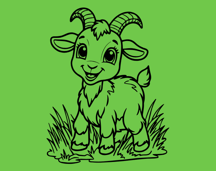 Goat on Grass