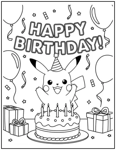 Pikachu birthday