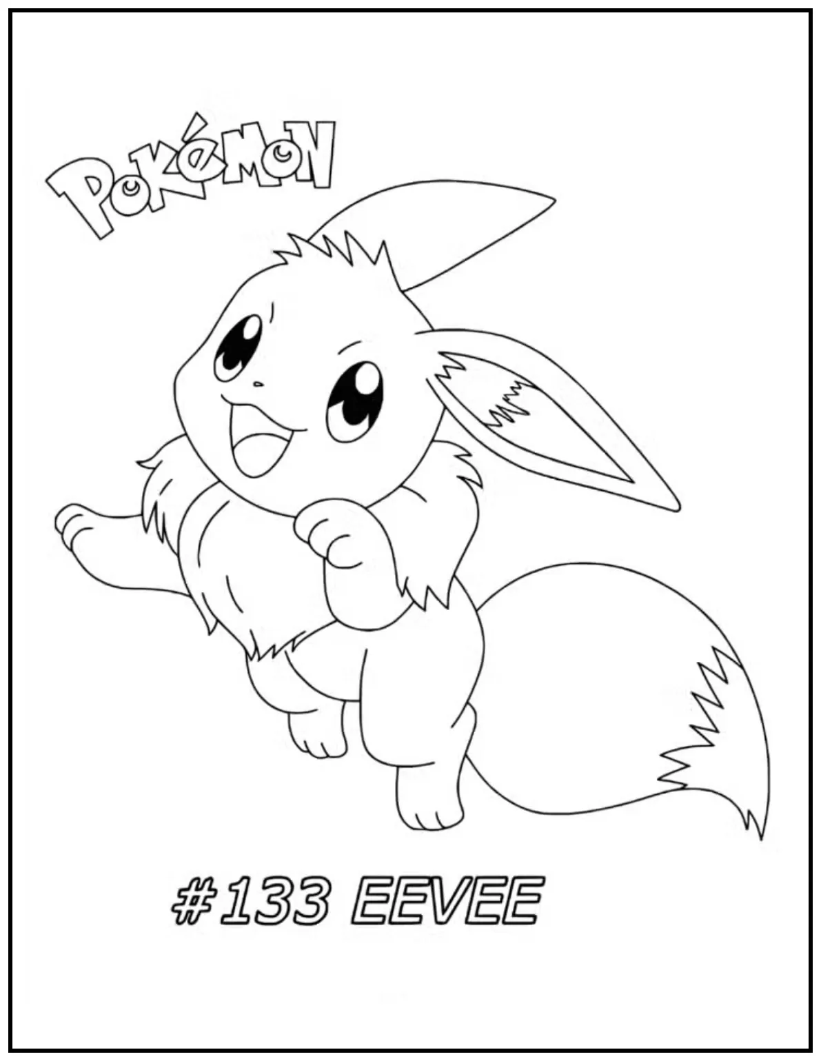 Eevee bounces with energy