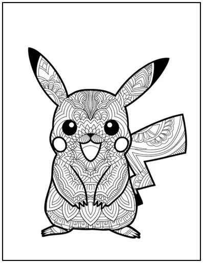 mandala pattern pika