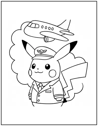 Pikachu the pilot