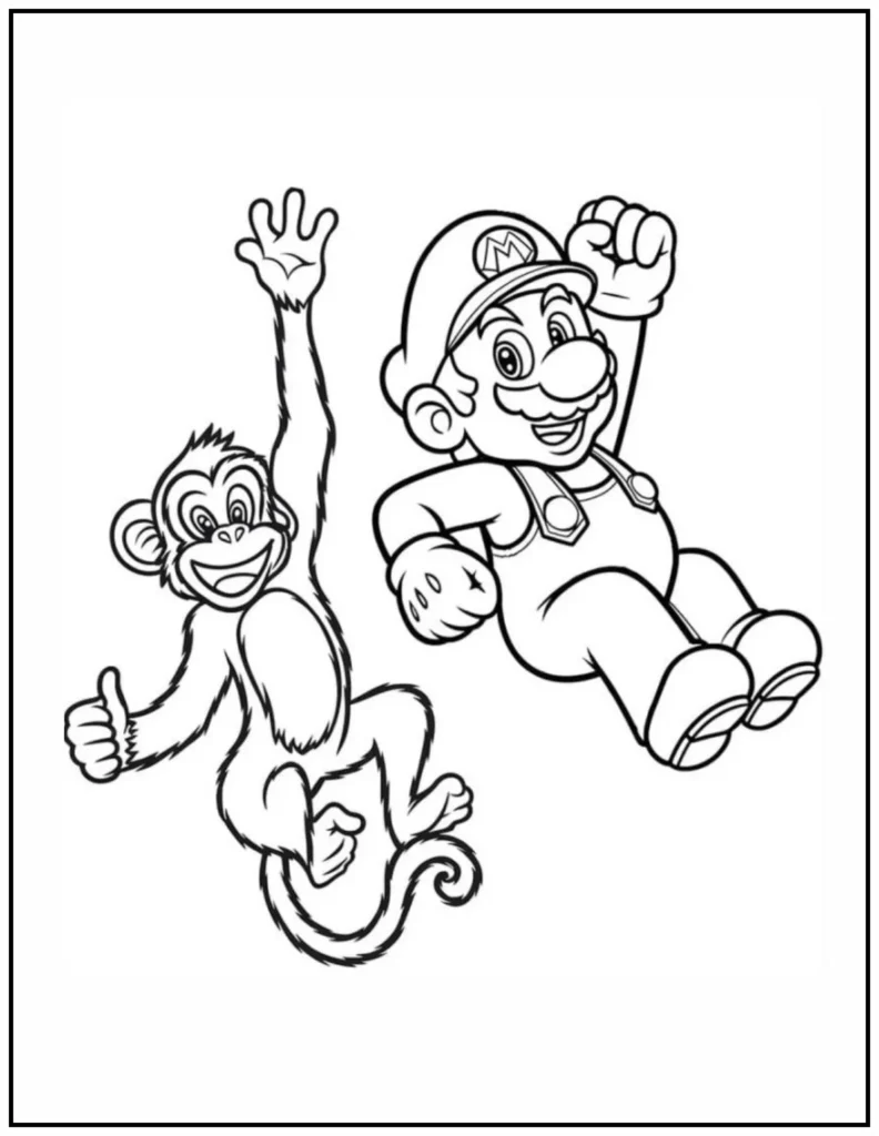 Mario and the monkey