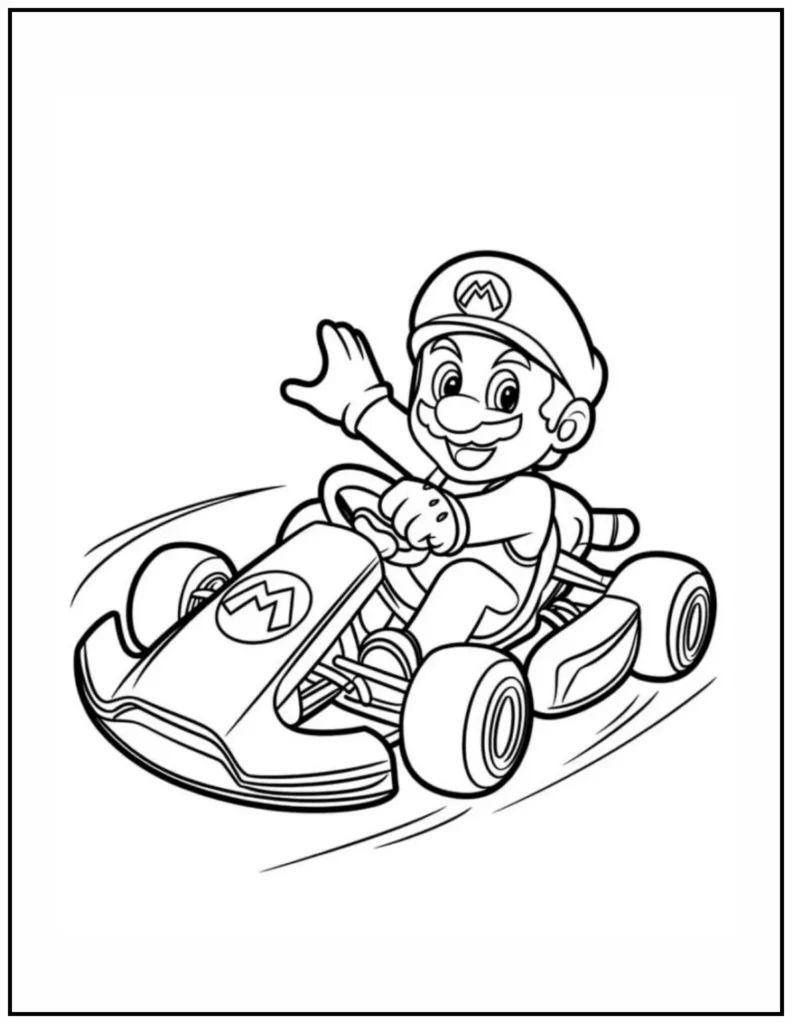 Mario waves