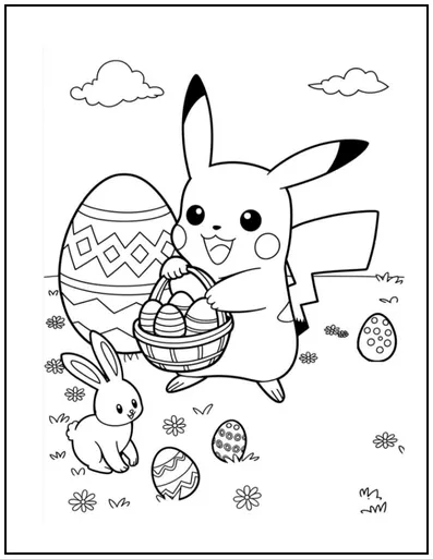 Pikachu Easter