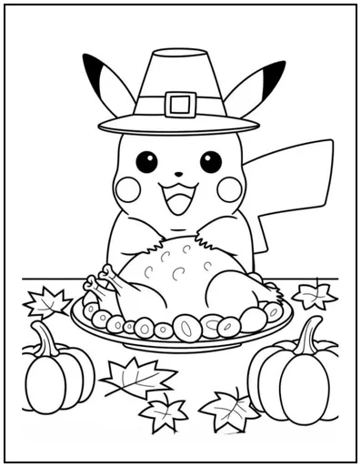 Pikachu Thanksgiving