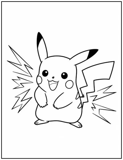 Pikachu looks so energized