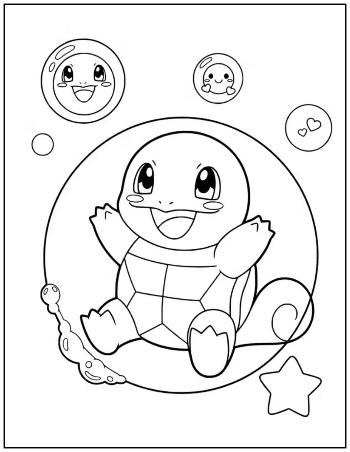 Squirtle floats